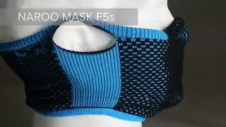 NAROO F5S - Filtering Sports Cool Face Shield with MICRONET&trade;