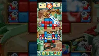android gameplay walkthrough toy blast apk unique game level 1108 no boosters peak games  #shorts