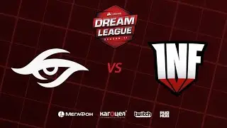 Team Secret vs Infamous, DreamLeague Season 11 Major, bo3,game 1 [Santa & Godhunt]