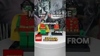 First vs newest Lego Robin minifgure /which one is your favorite ? #lego #batman #legobatman #robin