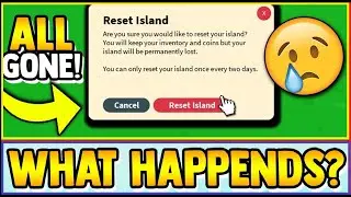 What happends when you RESET your Roblox Skyblock Islands - island❌|  - FunZone