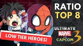 Ratio Tournament TOP 8 TNS (Ryu Iron Fist Spider-man Phoenix Wright Hsien-Ko) UMVC3 Tournament