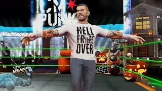 Mayhem Zombies ZKO / Cm Punk vs The Viper Zombie / Full Match / WWE MAYHEM / Sarftech Gamer