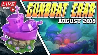 Boom Beach August Gunboat Mega Crab Live!