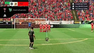 Good free kick from 87 danny welbeck