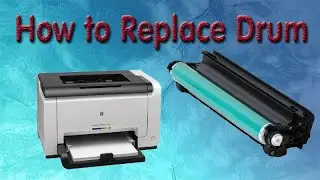 hp cp1025 drum replacement - how to replace drum kit hp laserjet cp1025