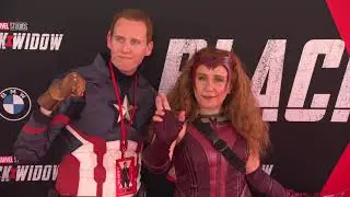 Black Widow:  Los Angeles World Premiere  - B-Roll & Arrivals
