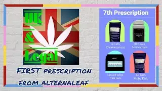 UK Medical Cannabis 7th Prescription 🇬🇧 🍁1st look! Upstate, BC Green & 4c Labs
