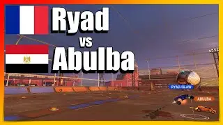 Ryad vs Abulba | France vs Egypt | Ranked Rocket League 1v1