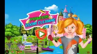 Princess Room Cleaning Game for Girls| Kids Learn How to Clean Royal House| Android IOS Game Play