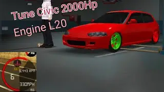 Rice burner: สอนจูน civic 2000Hp topspeed 330MPH จูนโดย.KBH