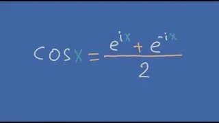 cosx in terms of e and i PROVED