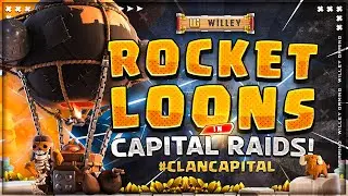 Clan Capital Rocket Balloon Attacks! | Clash of Clans