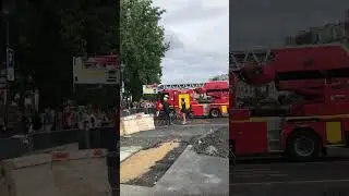 Convoie des sapeur pompier en urgence &agrave; paris #police #urgent #automobile #pompiers