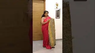Kota doria handloom block printed saree, SA366, Rs1850/-