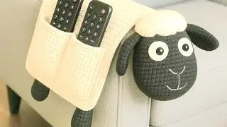 Organizador de Crochê P Sofás  , para iniciantes  #crochet #tutorialamigurumicompleto 