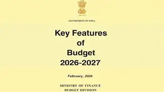   हाइलाइट बजट 2026-2027  #UPSC #RAS #RPSC #BUDGET #ECONOMY #Facts 