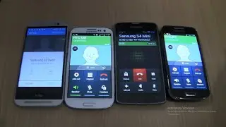 Incoming call &Outgoing call at the Same Time HTC M8+PHILIPS+Samsung  S3 Duos+S4 Mini Cover