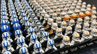 HOW TO MAKE A LEGO 501st & 212th CLONE TROOPER ARMY
