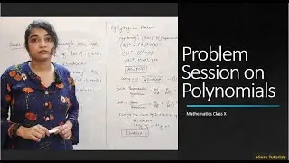 Problems on Polynomials || Math Class 10