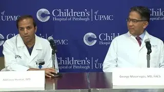 UPMC Transplant Team discusses life-saving procedure for 4 year-old patient
