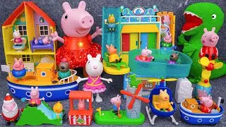 92 Minutes of Satisfying ASMR Unboxing | Adorable Peppa Pig The Ultimate Water Park and Family House