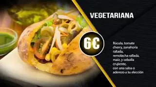 V&iacute;deo promoci&oacute;n producto comida restaurante