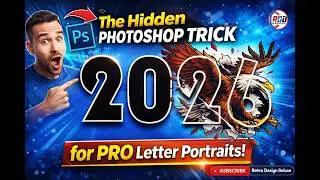 The Hidden Photoshop Trick for PRO Letter Portraits!