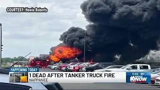 Deadly tanker fire in Nappanee under investigation