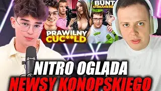 NITRO OGLĄDA NEWSY KONOPSKIEGO - OSTATECZNE POGRĄŻENIE DENISA ZAŁĘCKIEGO