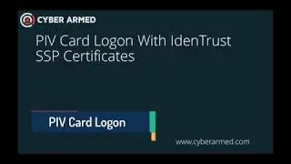 Piv Card Logon Configuration