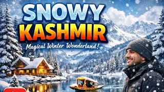 Beautiful Snow View of Kashmir ❄️ | Winter Wonderland | Heaven on Earth