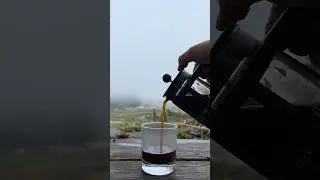 Making coffee at one of the highest and coldest places in the Philippines - Atok, Benguet 🥶☕️