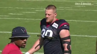 J.J. Watt returns to practice at Texans training camp