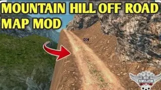 NEW MOUNTAIN HILLS MAP MOD | BUSSID MAP | BUS SIMULATOR INDONESIA| FT@maleomedia HOW TO DOWNLOAD MAP