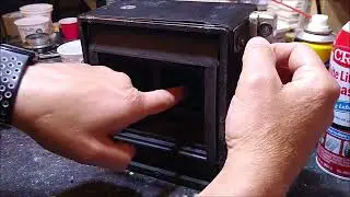 Graflex Speed Graphic Restoration Part 4 (Leather Repair/Replacement)