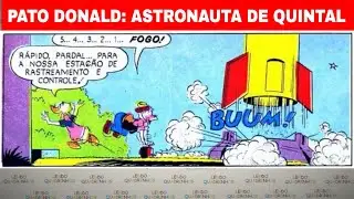 Pato Donald em O Astronauta de Quintal - História em Quadrinhos