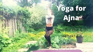 Ajna Yoga Flow 20 min third eye int. slow vinyasa