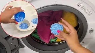 Mische mit Lenor Duftperlen und gib sie zur W&auml;sche hinzu