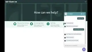 Demo - Password Reset and Virtual Agent