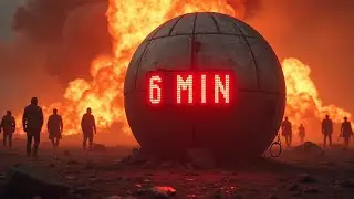 6 Minute Apocalypse Countdown Timer 🧟&zwj;♂️ Zombie Sounds + Explosion + Alarm