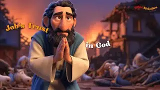 Job&rsquo;s Trust in God | Bible Song for Kids | Christian Nursery Rhyme | Bible Melodies for Kids 💛🙏