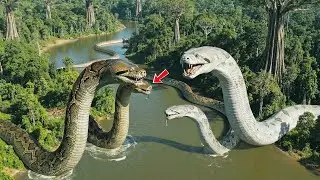 King Kong vs Titanoboa &ndash; Epic Jungle Battle | 3.7 Million Years Ago EP-2