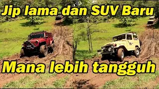 D-Max, Land rover defender, Cherokee, land cruiser Fj40, Pajero Sport Offroad di Jatiluhur