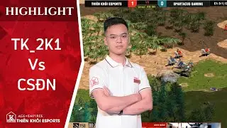 TK_2K1 d&acirc;ng L ch&eacute;m Yamato nhưng k l&agrave;m g&igrave; đc CSĐN thủ nh&agrave; qu&aacute; chắc chắn | AOE Highlight #aoe