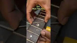 ПОТРЯСАЮЩАЯ РАБОТА ПО УСТАНОВКЕ ЛАТОВ 😎 #гитара