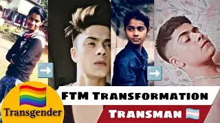 Transman 🏳️‍⚧️ | FTM Transformation | Transgender India 🏳️‍🌈 | Rainbow Love Forever #transgender