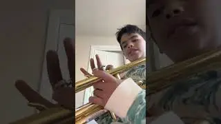 Go big red on trumpet: fingerings and rhythm.