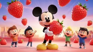 Mickey Mouse Strawberry Day 🍓
