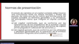 NIF B 4 ESTADO DE CAMBIOS EN EL CAPITAL CONTABLE